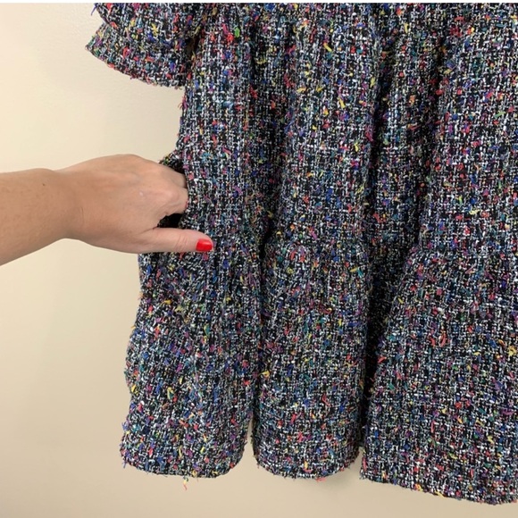 Sister Jane confetti tweed mini dress. Size XS - Picture 5 of 7